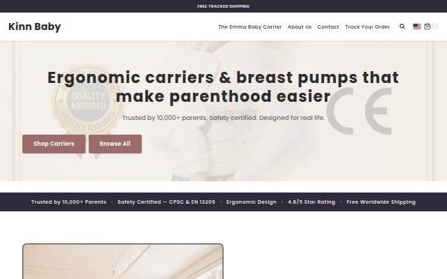Kinn Baby storefront