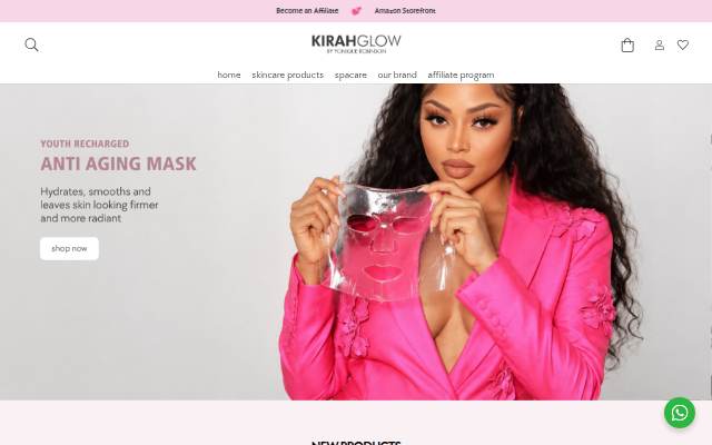 Kirah Glow LLC storefront