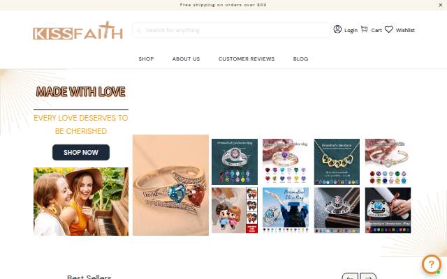 kissfaith storefront