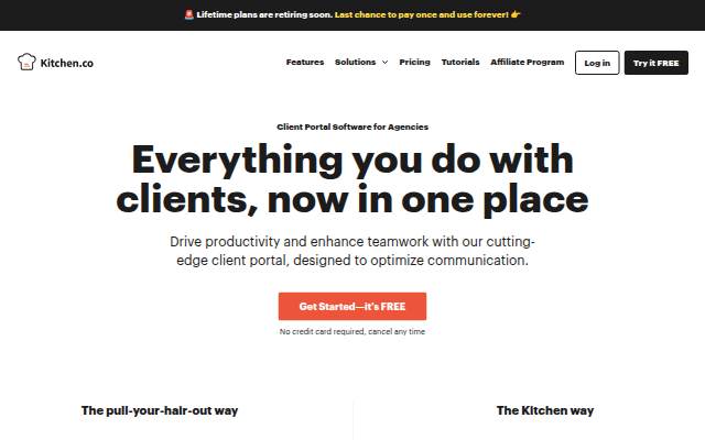 Kitchen.co storefront