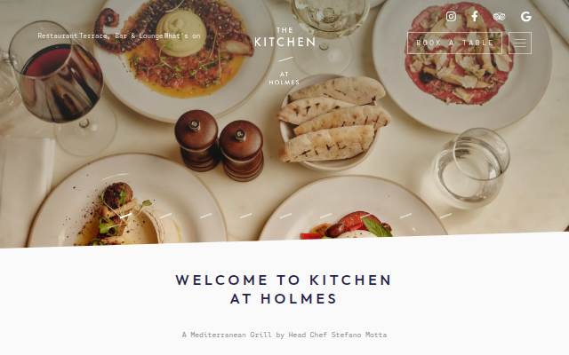 Kitchen At Holmes storefront