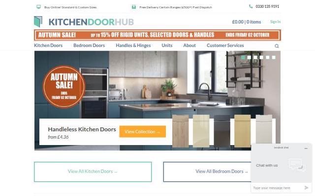 Kitchen Door Hub: Buy Replacement Doors, Units &amp; Handles for Less storefront