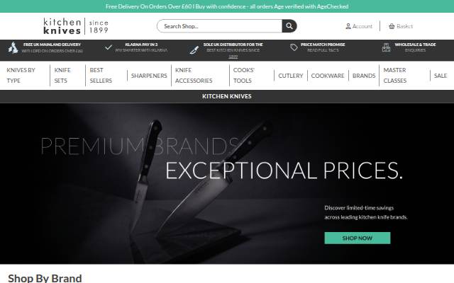 Kitchen Knives storefront