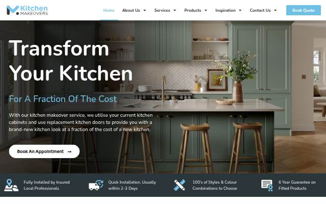 Kitchen Makeovers storefront