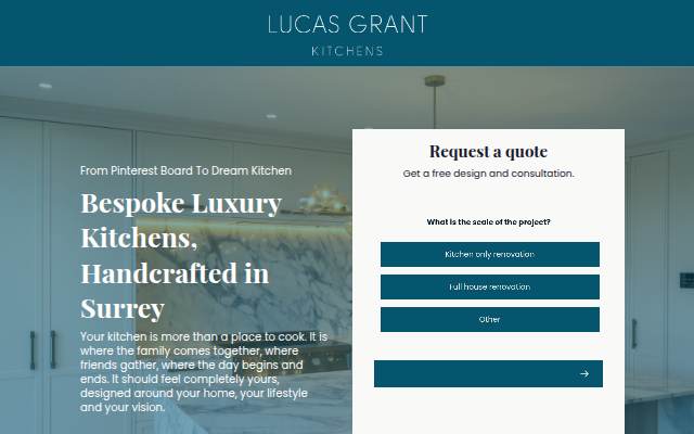 Vitrine de Lucas Grant Kitchens