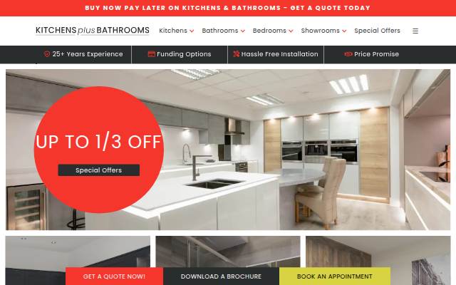 Kitchens Plus Bathrooms storefront