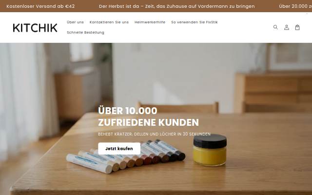 Kitchik.com storefront