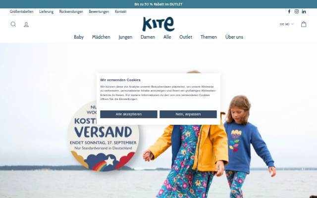 Kite Clothing storefront