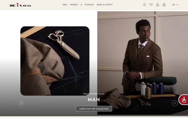 Kiton International storefront