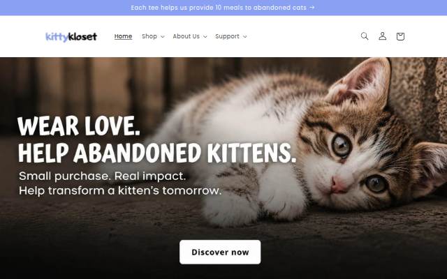 KittyKloset storefront