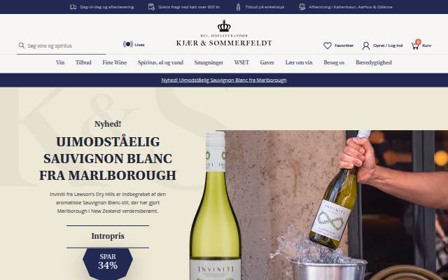 Vin storefront