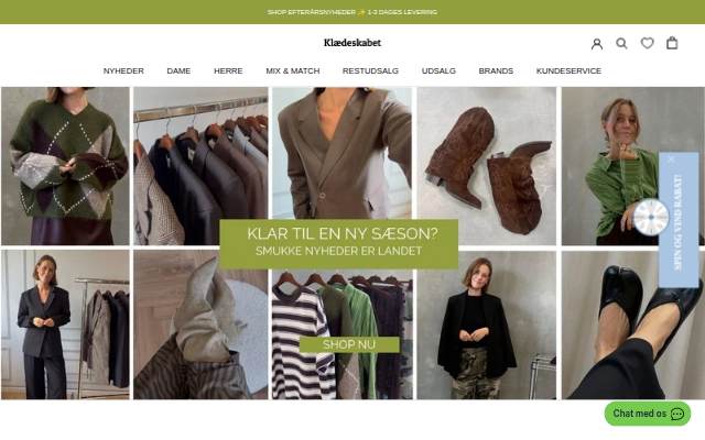 Klædeskabet storefront