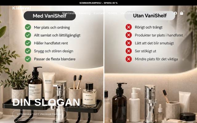 Klaraval storefront