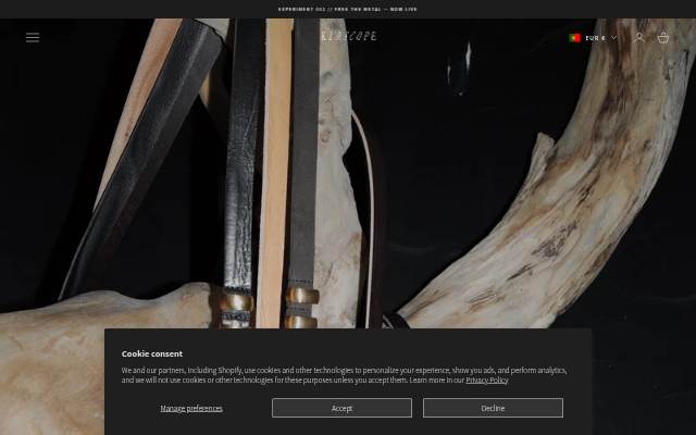 Startseite von KLDSCOPE