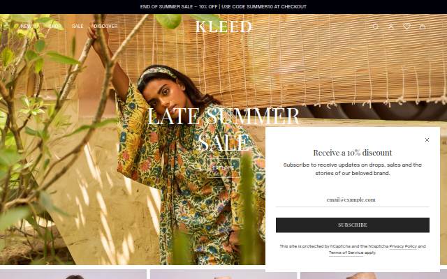KLEED storefront