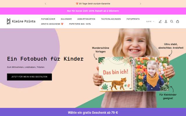 Kleine Prints storefront