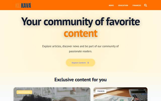 Vitrine de klikava.com