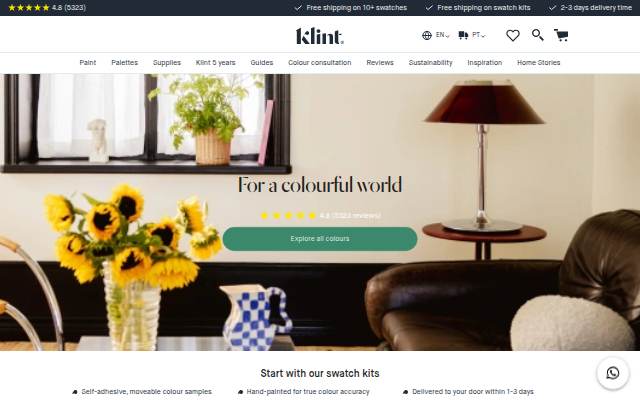 Klint storefront