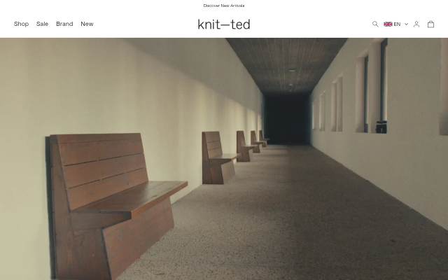 Startseite von Knit-ted