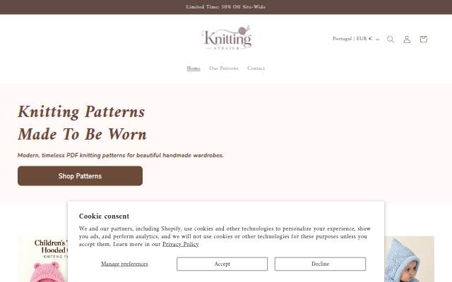 Startseite von Knitting