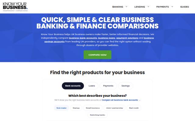 knowyourbusiness.co.uk storefront