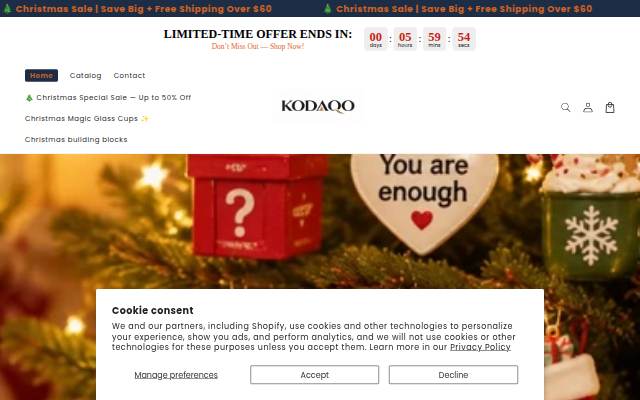 KODAQO storefront