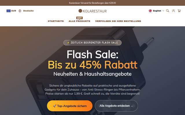 kolarestaur storefront
