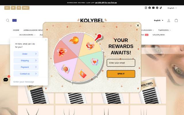 Kolybel storefront
