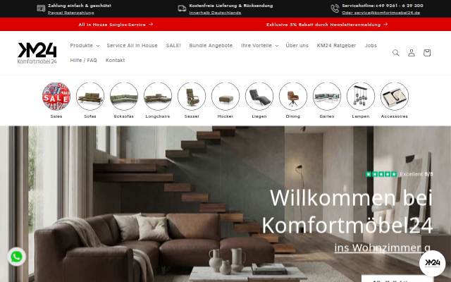 Komfortmöbel24 storefront