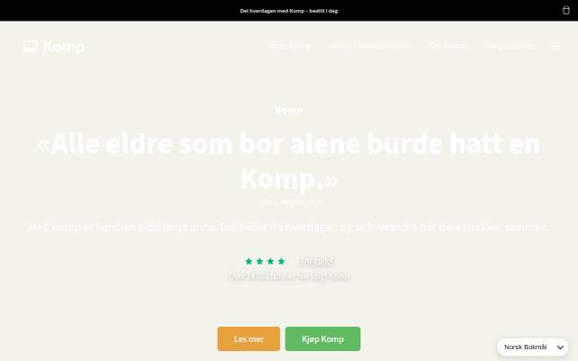 Komp storefront
