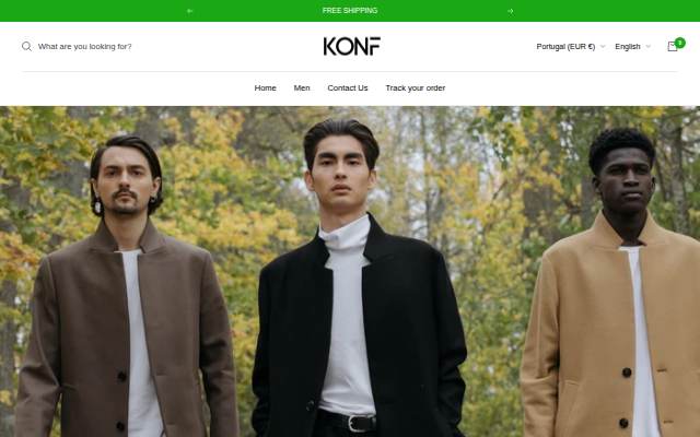 Konf Store storefront