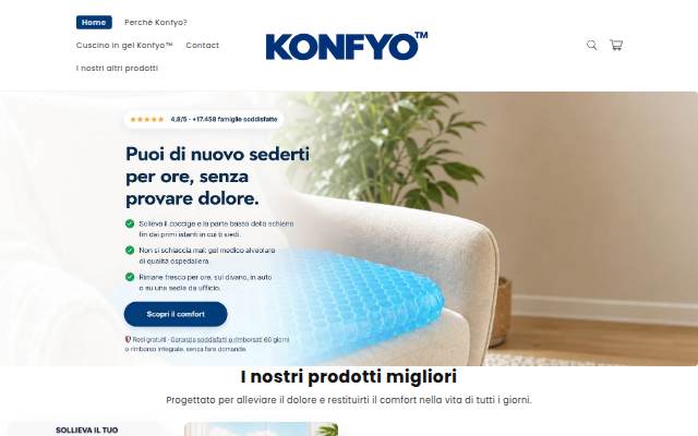 KONFYO storefront