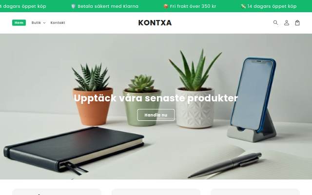 KONTXA storefront