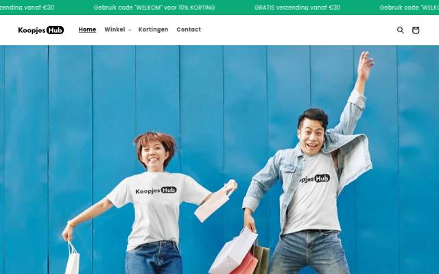 KoopjesHub storefront