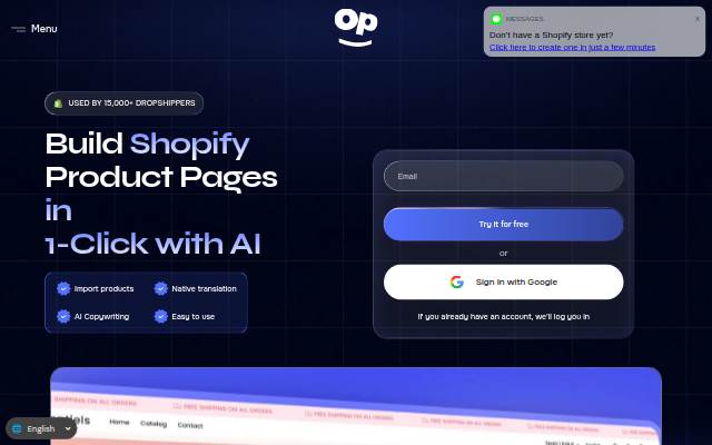 Kopy storefront