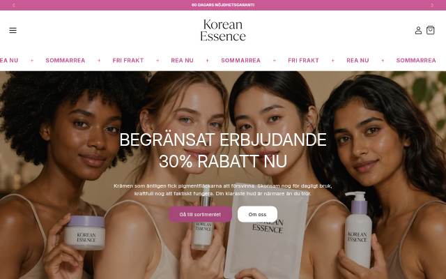 Korean-Essence storefront