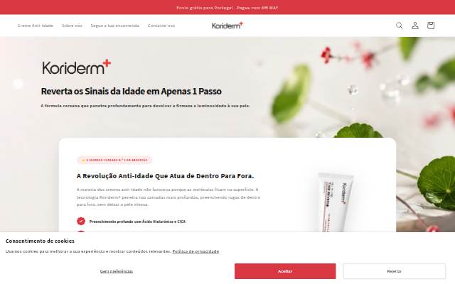 KORIDERM storefront