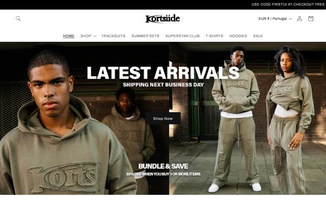 kortsiide storefront