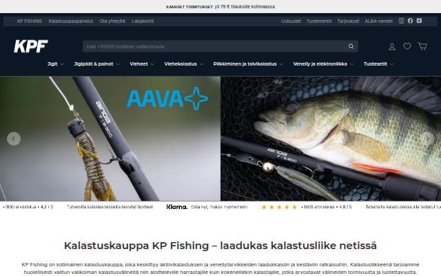 KP Fishing storefront