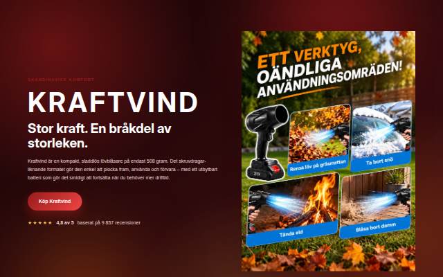 Kraftvind storefront