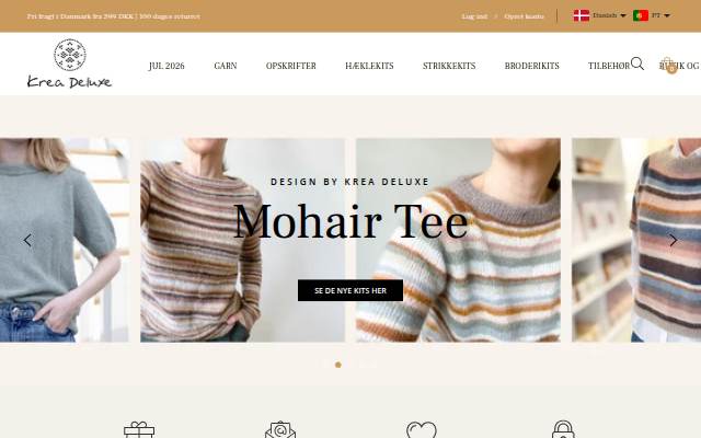 Krea Deluxe storefront