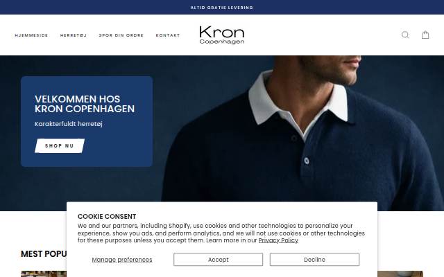 Montra da Kron Copenhagen