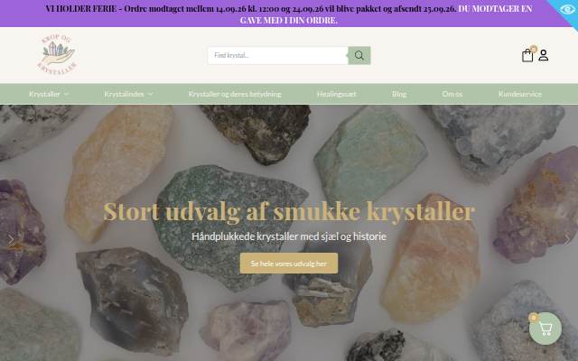 Montra da Kropogkrystaller