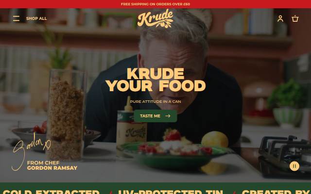 Krude storefront
