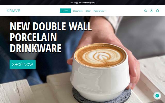 KRUVE storefront