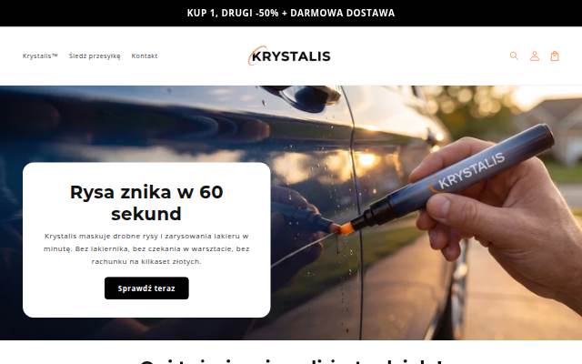 Startseite von Krystalis