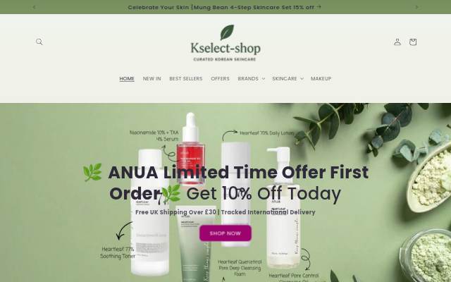Kselect-shop storefront