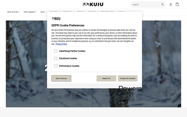 Montra da KUIU