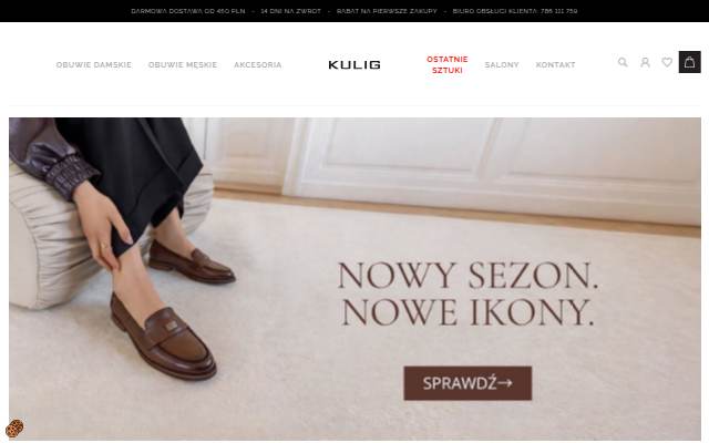 Montra da Polskie buty skórzane