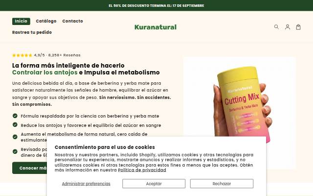Kuranatural storefront